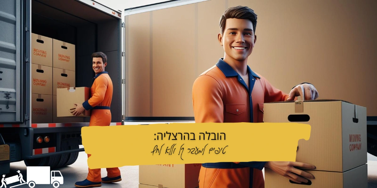 הובלה בהרצליה טיפים למעבר קל וללא לחץ